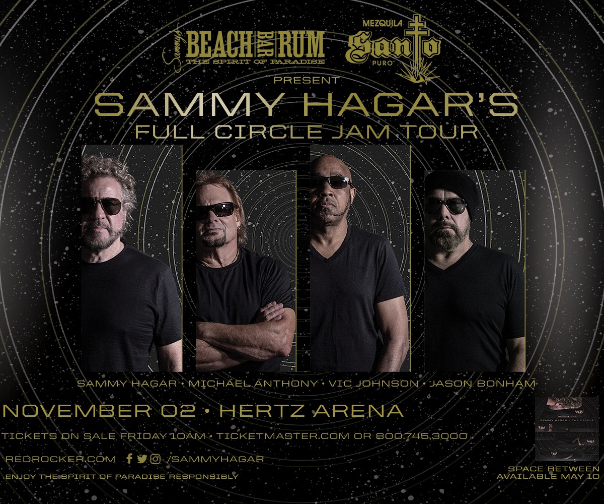 Sammy Hagar & The Circle with Special Guest Night Ranger Hertz Arena