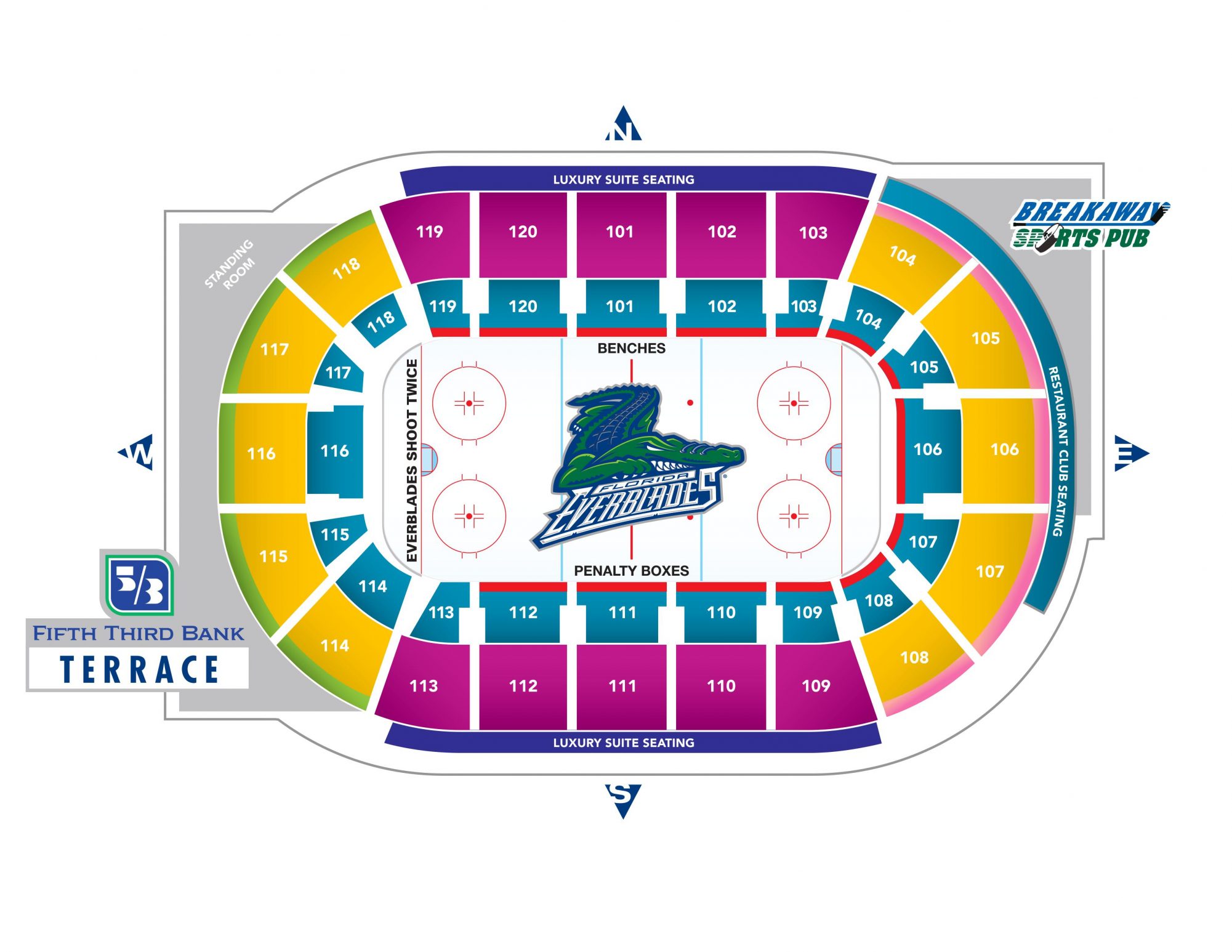 Seating Chart Hertz Arena