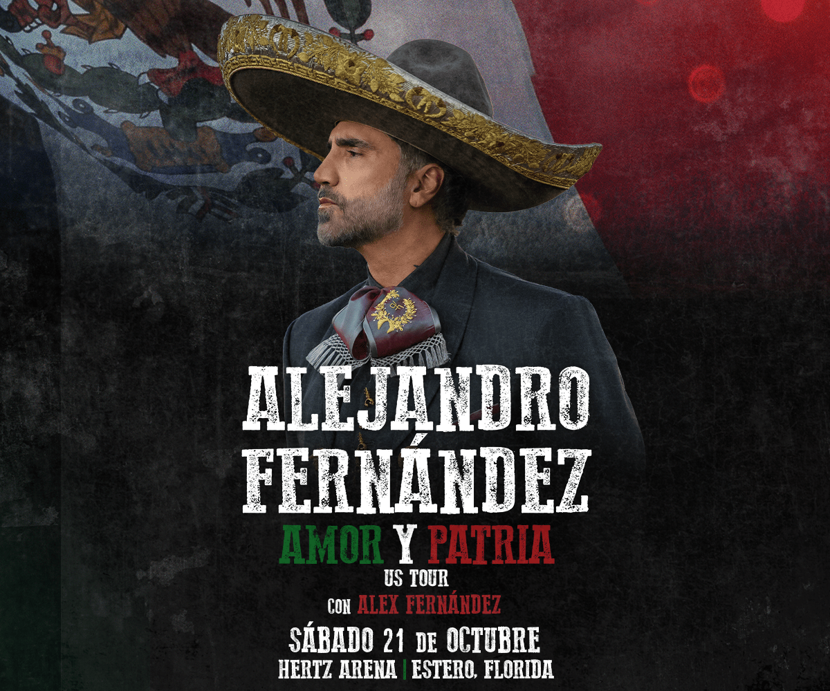 Alejandro Fernández Amor Y Patria US Tour Hertz Arena