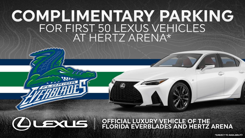 Lexus complimentary parking