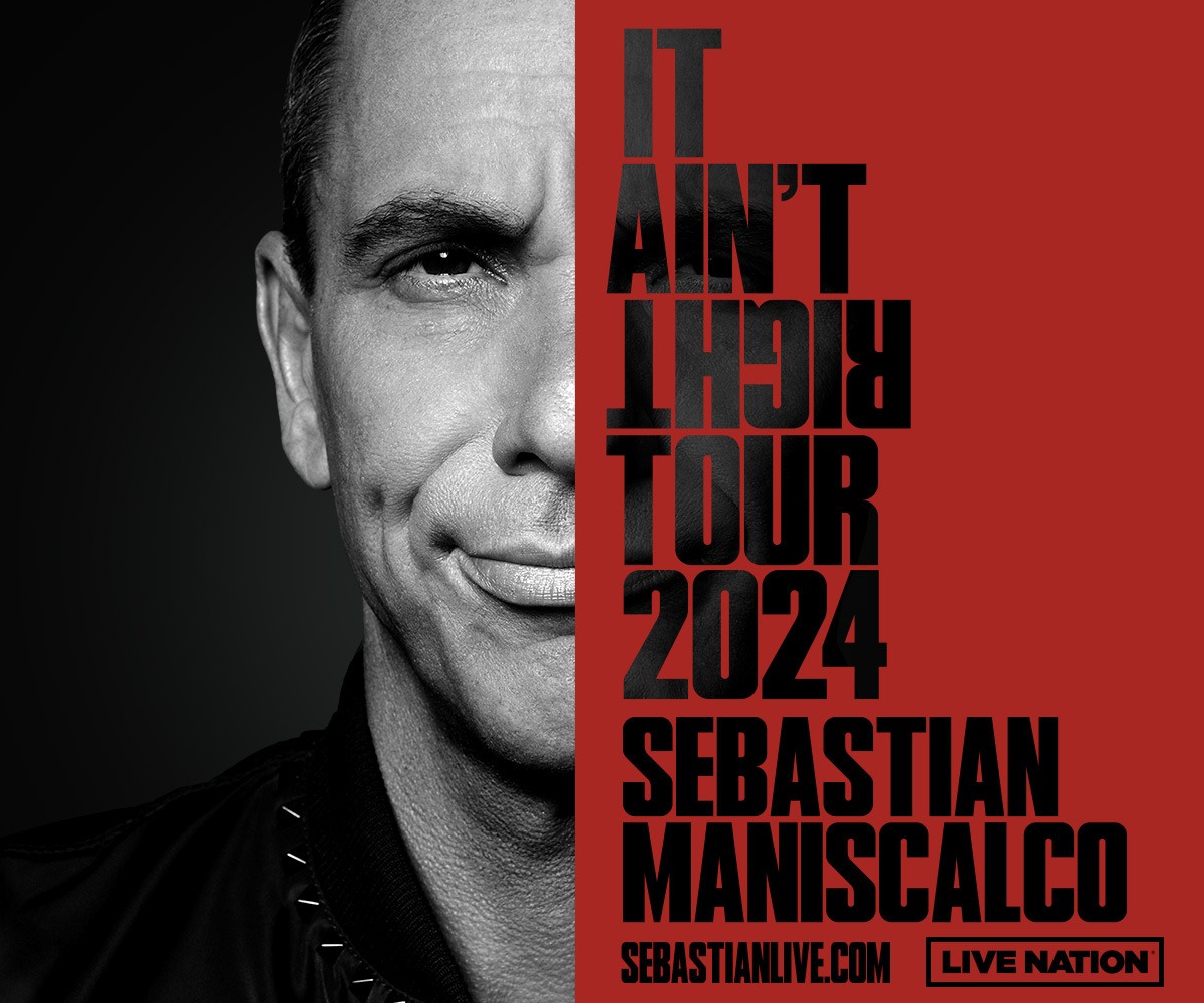 Sebastian Maniscalco It Ain’t Right Tour Hertz Arena