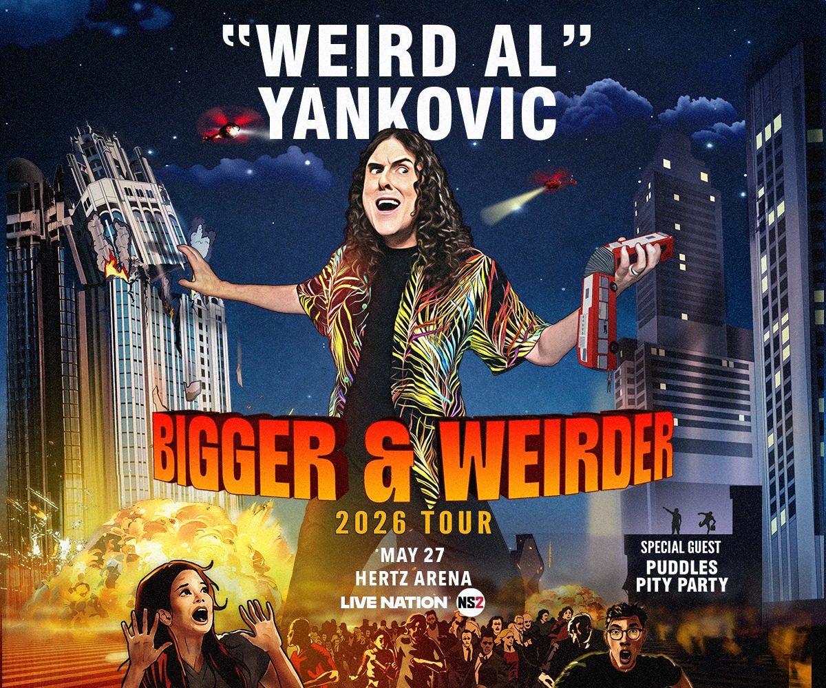 Weird Al” Yankovic: Bigger & Weirder 2026 Tour | Hertz Arena